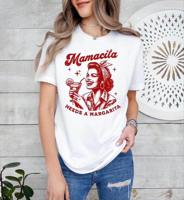 Mamacita Needs a Margarita Funny Tequila Shirt, Tequila Shirt, Tequila Lover Shirt, Tequila Gift, Drinking Shirts Hoodie,...