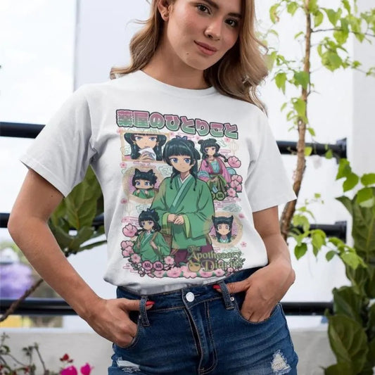 Maomao The Apothecary Diaries Essential Shirt Anime Shirt All Size, Casual Style, Everyday Wear, No Fuss Style Hoodie,...
