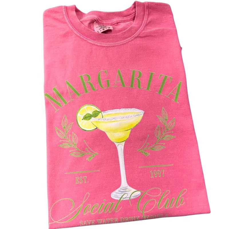 Margarita Social Club Comfort Colors T-Shirt Hoodie, Sweatshirt | WearSparks.com
