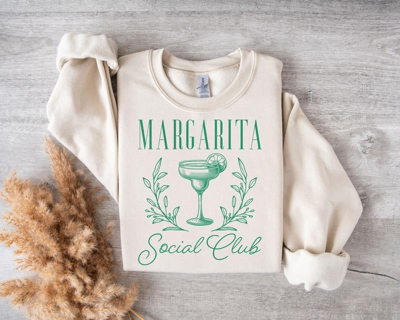 Margarita Social Club Shirt Social Club Summer Summer Tequila Cocktail Shirt Beach Trendy  T-shirt, sweater and Hoodie...