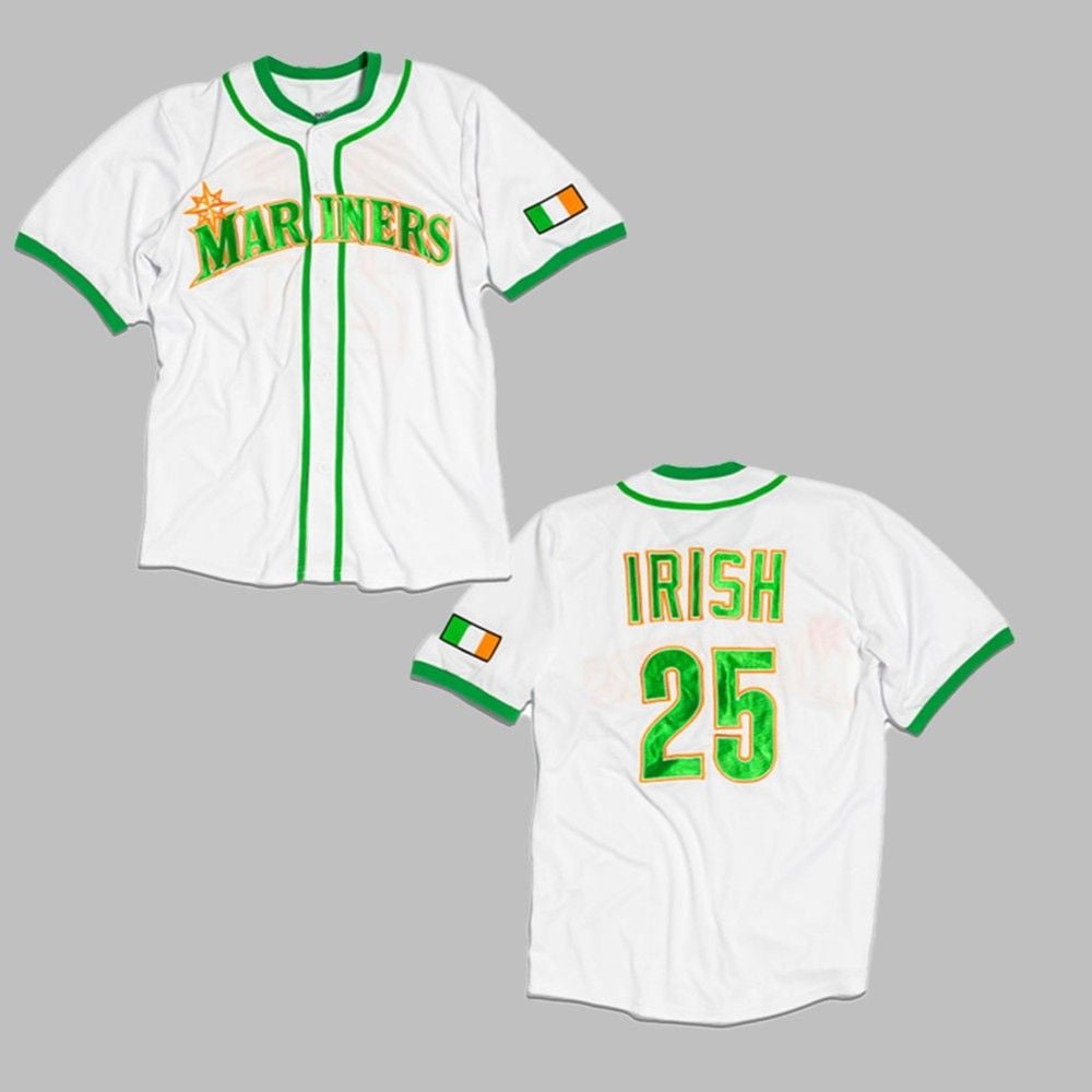 Mariners Irish Heritage Jersey Giveaway 2025 - Grishko.com T-Shirts, Hoodie, Sweatshirt | WearSparks.com (Image 1)