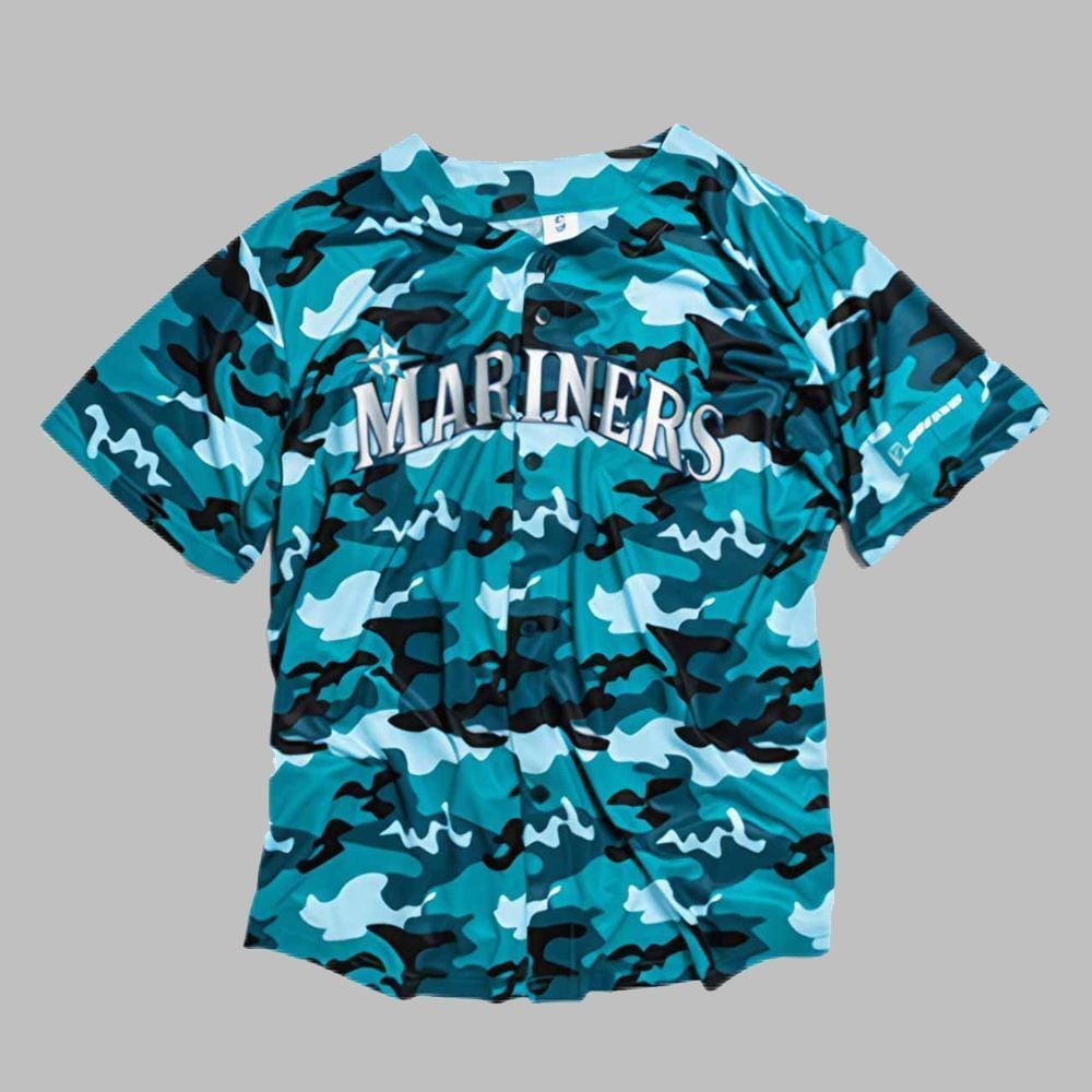 Mariners Salute to Armed Forces Night Camo Jersey Giveaway 2025 - Grishko.com T-Shirts, Hoodie, Sweatshirt (Image 1)