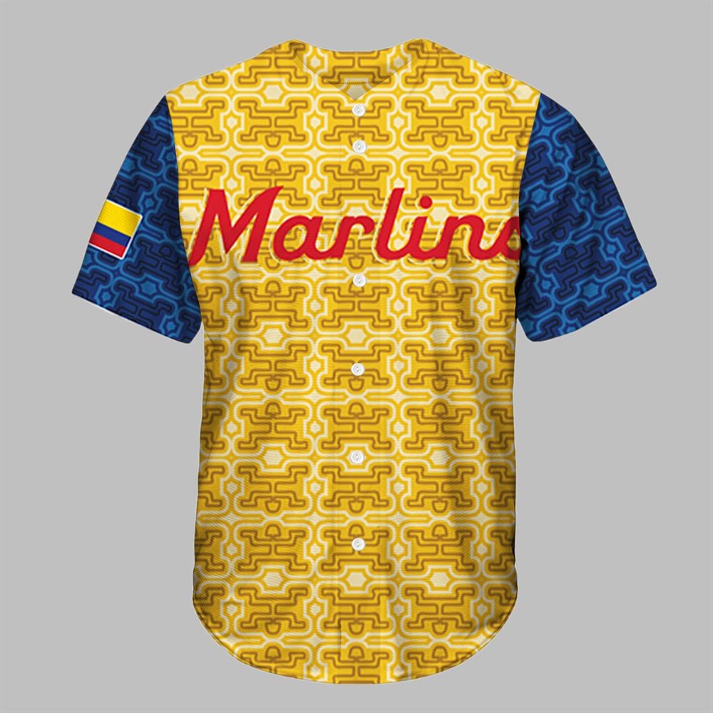Marlins Colombian Heritage Celebration Jersey 2025 Giveaway - Grishko.com T-Shirts, Hoodie, Sweatshirt (Image 3)