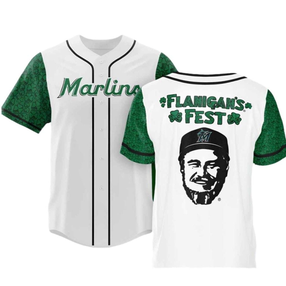 Marlins Flanigans Fest Jersey 2025 Giveaway - Grishko.com T-Shirts, Hoodie, Sweatshirt | WearSparks.com (Image 2)