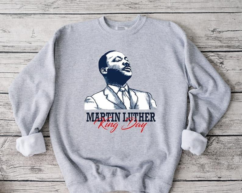 Martin Luther King Day Sweatshirt, Black Lives Matter Sweatshirt, Juneteenth Sweatshirt, Black History Month Sweatshirt,...
