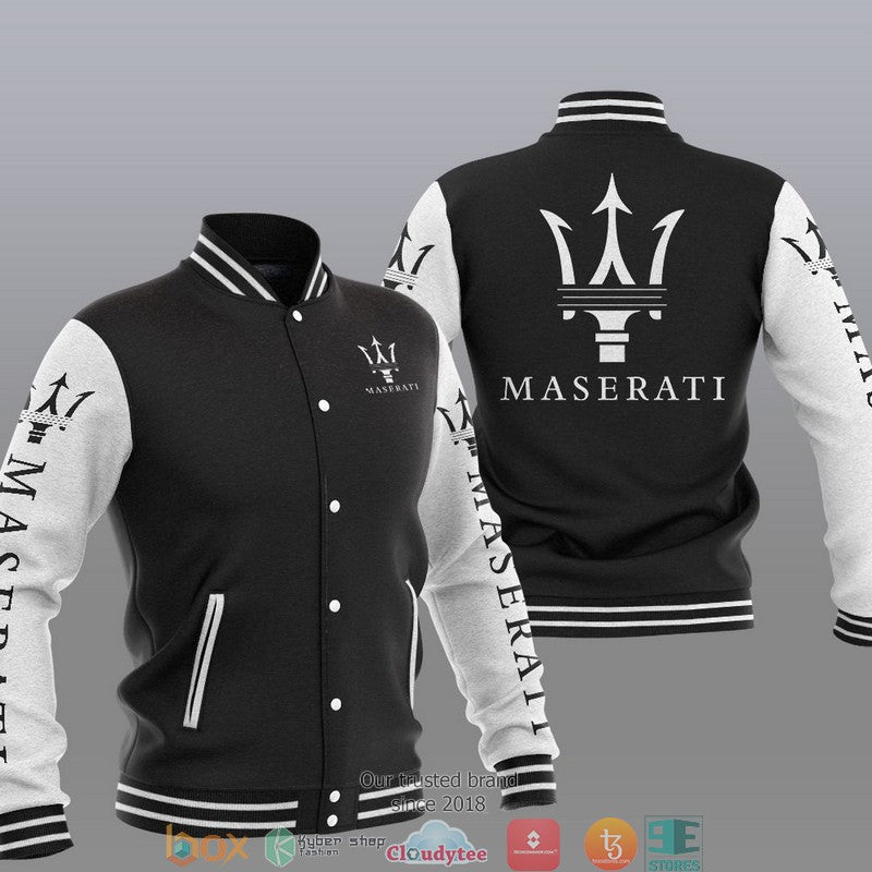 Maserati Car brand Baseball Jacket