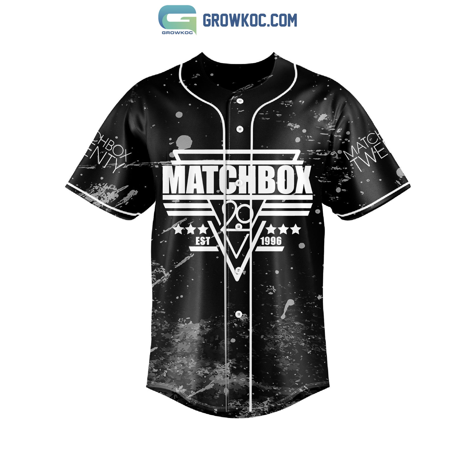 Matchbox Twenty EST 1996 Baseball Jersey