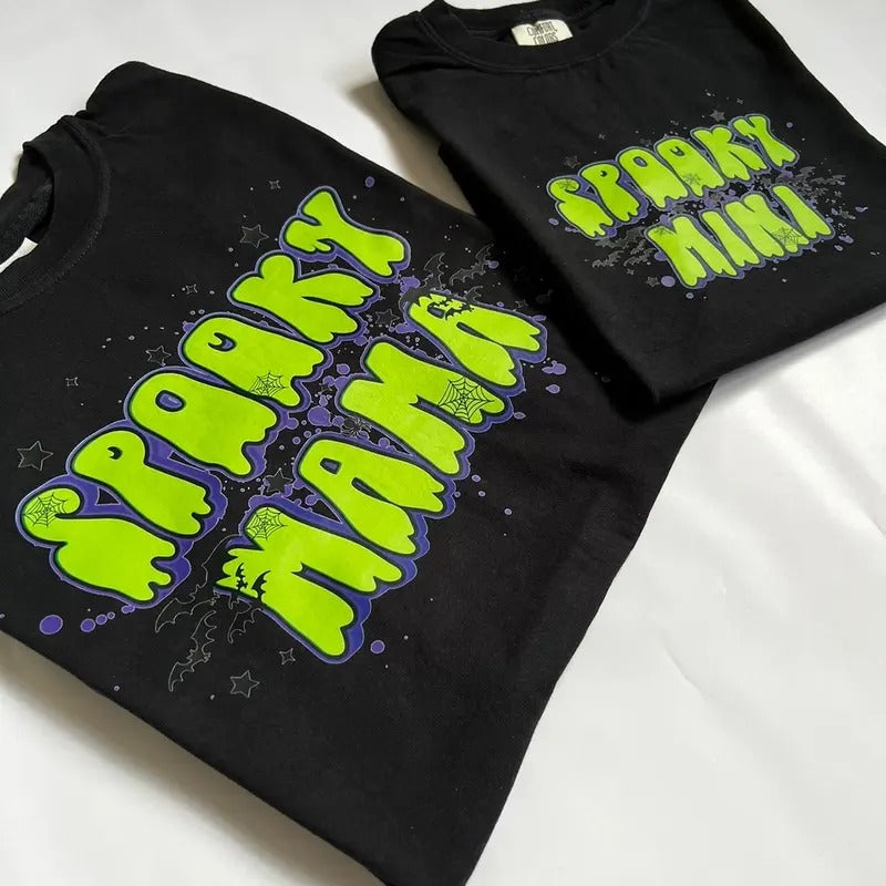 Matching Spooky Mama & Mini Shirts Hoodie, Sweatshirt | WearSparks.com