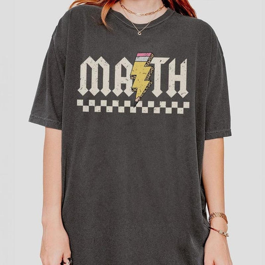 Math Teacher Shirt, Retro Math Teacher Shirts, High School Math Teacher Tshirt, Back To School Tee, Teacher Appreciation...
