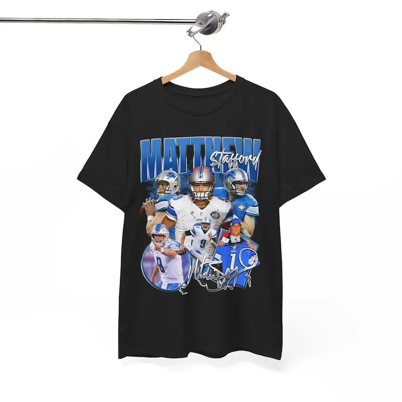 Mathew Stafford v1 Detriot Megatron Calvin Johnson Barry Sanders Jared Goff Jaymyr Gibbs Aiden Hutchinson Amon-ra St...