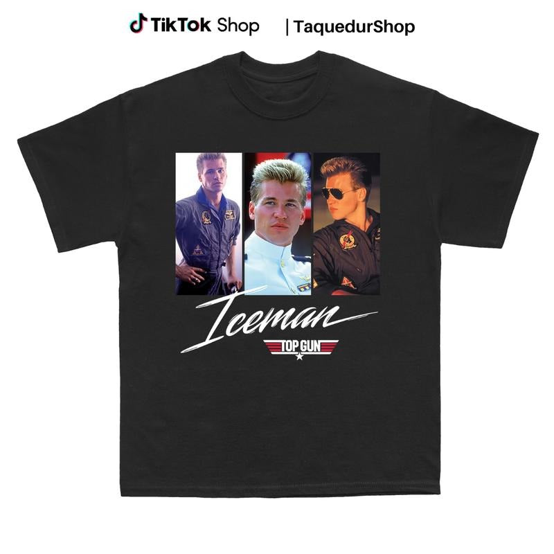 Maverick Goose Unisex T-shirt, Top Gun Maverick Tee, Pilot & Co-pilot Shirts, Goose And Maverick Tee, Father's Day,...