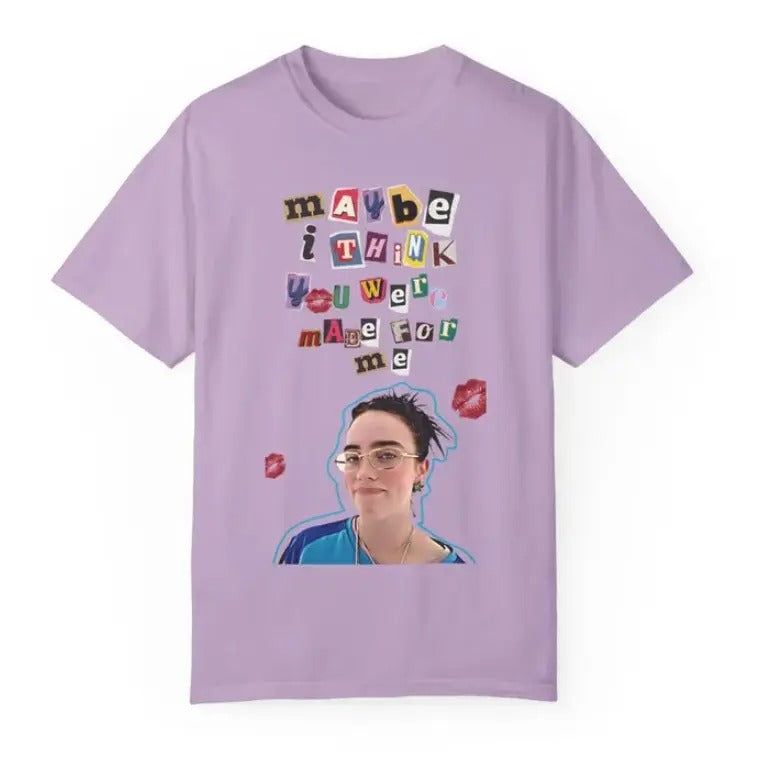 May Be I Think You Shirt Graphic Purple