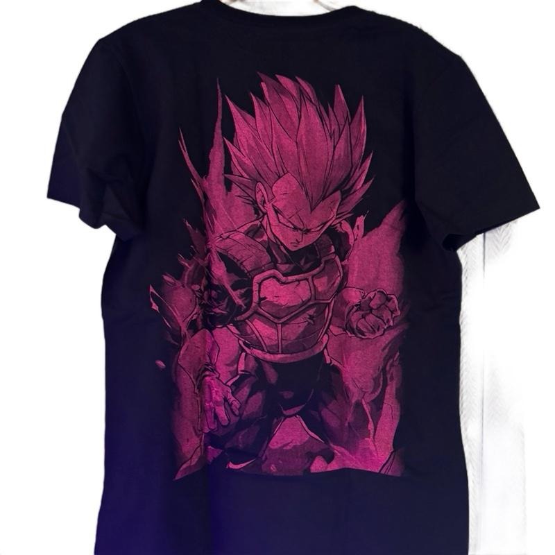 Mayi Vegitad T-Shirt for Men - Black Graphic Design with Pink Elements, Casual Style, Suitable for All Ages