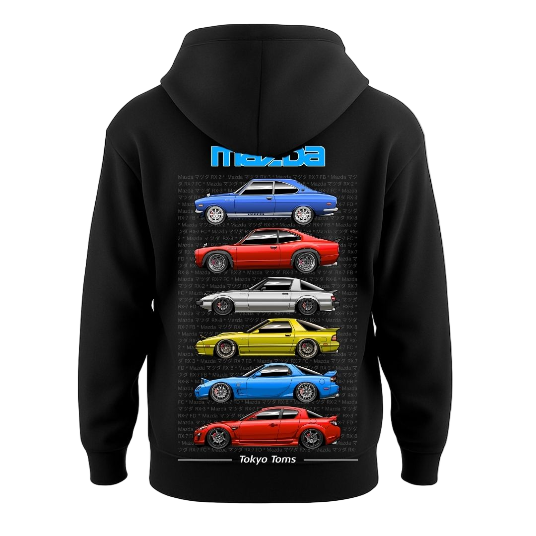 Mazda RX Generations – Hoodie T-Shirts, Sweatshirt | WearSparks.com (Image 1)