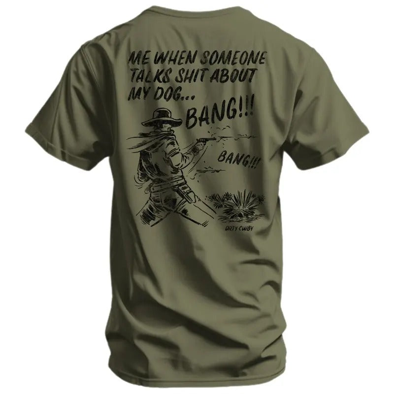 Me When Someone Talk About My Dog Men's T-Shirt Hoodie, Sweatshirt | WearSparks.com