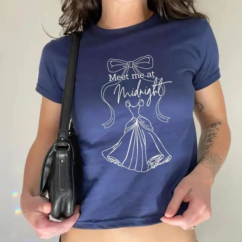 Meet Me At Midnight Baby Tee, Coquette Princess Baby Tee, Meet Me At Midnight Princess T-Shirt, Princess Magic Castle...