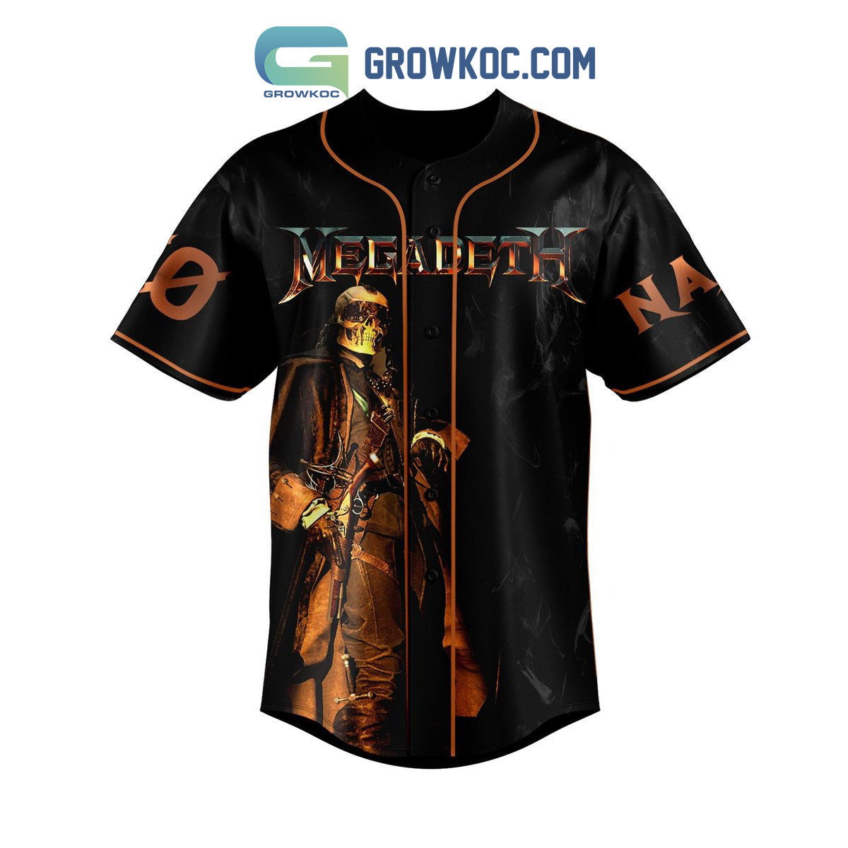 Megadeth The Sick The Dying And The Dead Personalized Baseball Jersey
