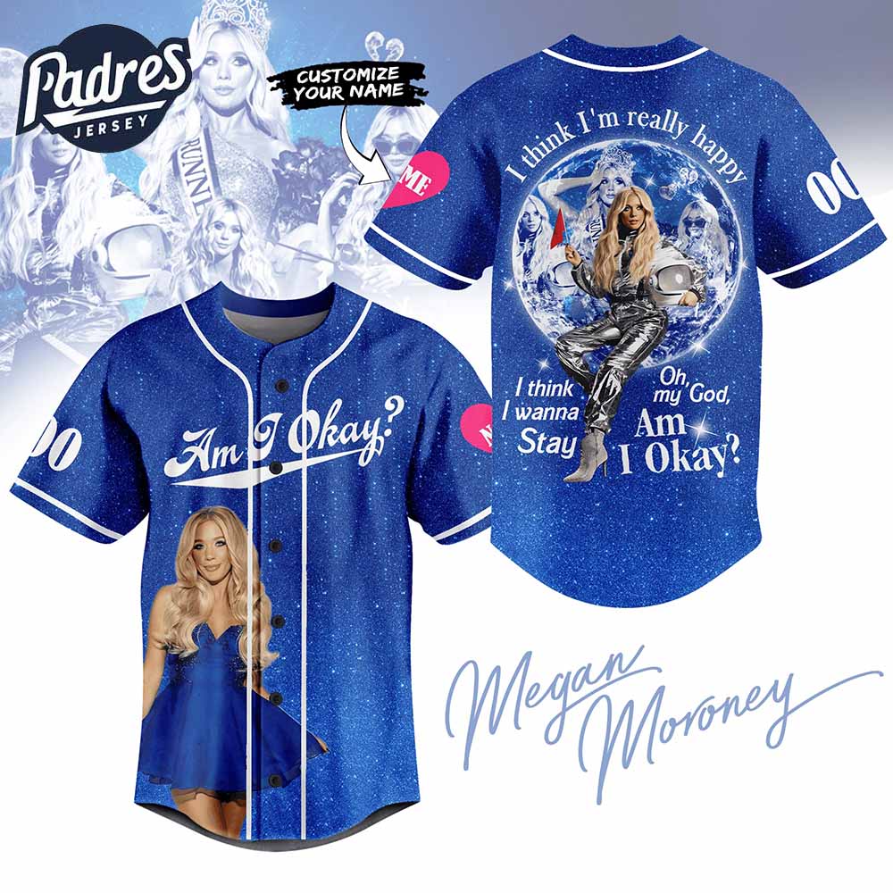 Megan Moroney Music Personalized Baseball Jersey Outfit - Padres Jersey Oasis: Elevate Your Baseball Style Game... (Image 1)