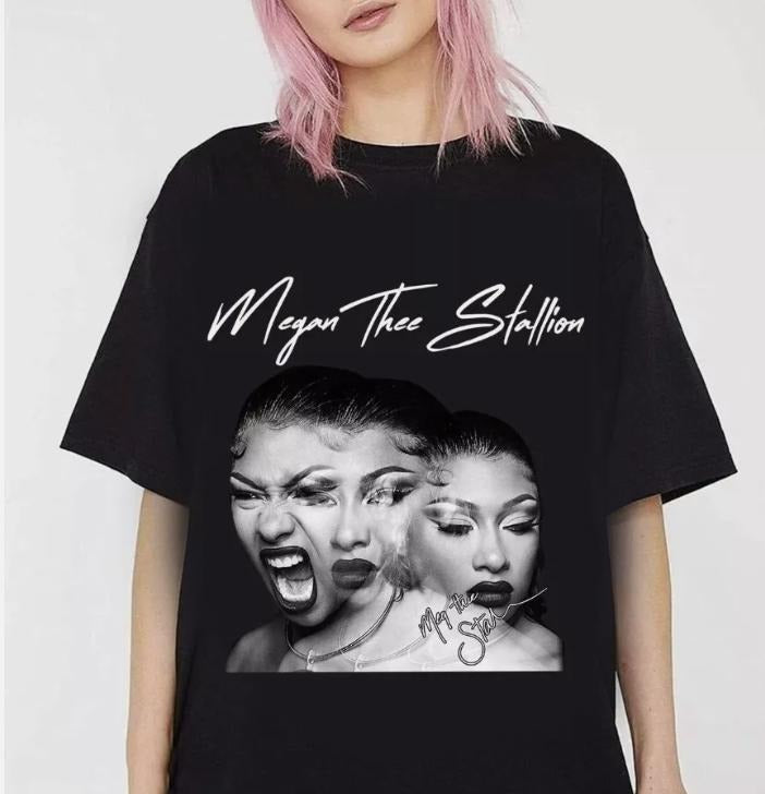 Megan Thee Stallion Vintage Shirt, Megan Thee Stallion 90S Rapper Shirt Hoodie, Sweatshirt | WearSparks.com