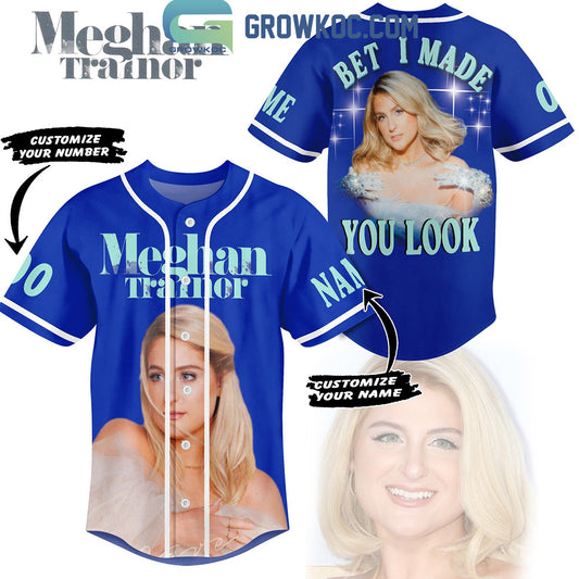 Meghan Trainor Bet I Made You Look Personalized Baseball Jersey