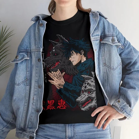 Megumi T Shirt Jujutsu Kaisen Anime Clothing Cosplay Manga Japanese Tee Unisex Full Size Hoodie, Sweatshirt | WearSparks.com
