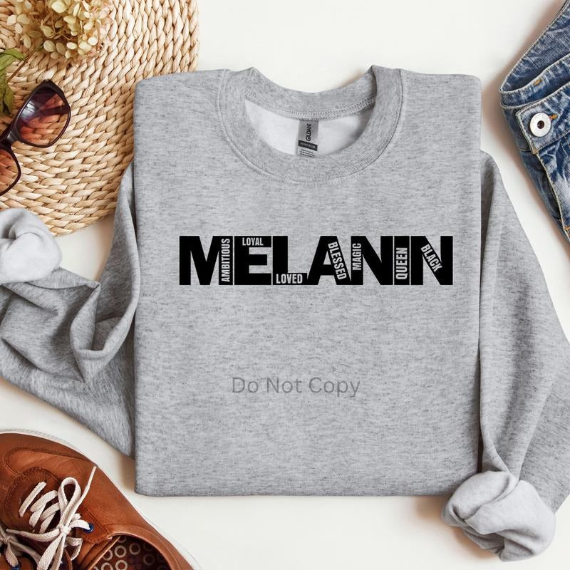Melanin Screen Print Transfer ONLY- This is NOT a T-Shirt Hoodie, Sweatshirt | WearSparks.com