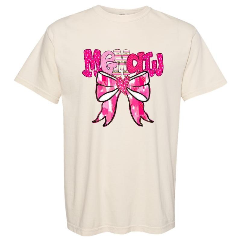 Memaw Valentine Coquette Comfort Colors T-Shirt Hoodie, Sweatshirt | WearSparks.com