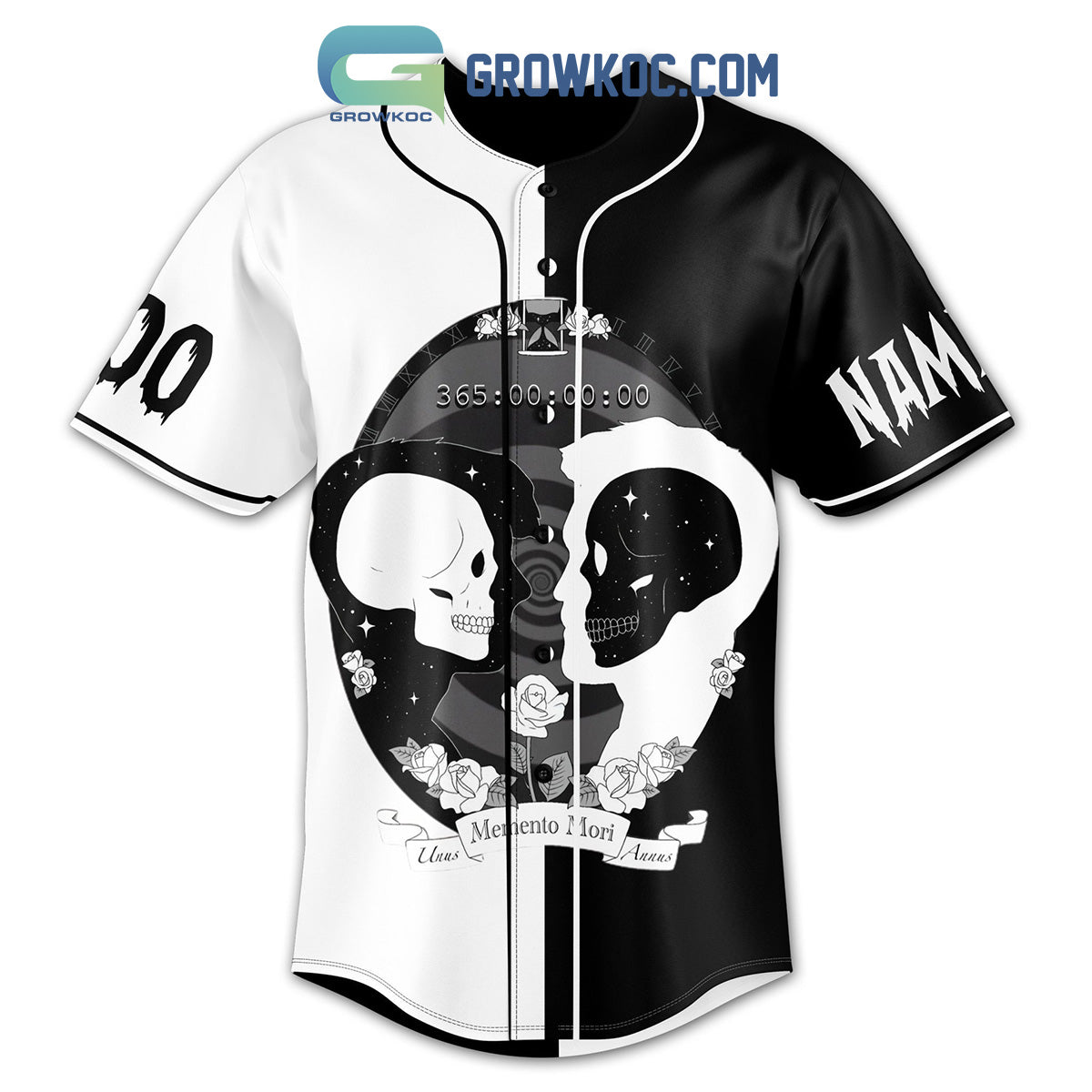Memento Mori What Will You Do With The Time You Have Personalized Baseball Jersey
