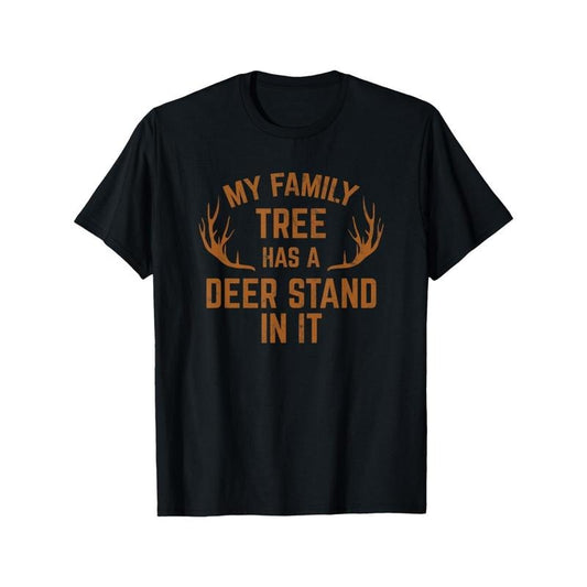 Men's 'My Family Tree Has A Deer Stand In It' Hunting T-Shirt