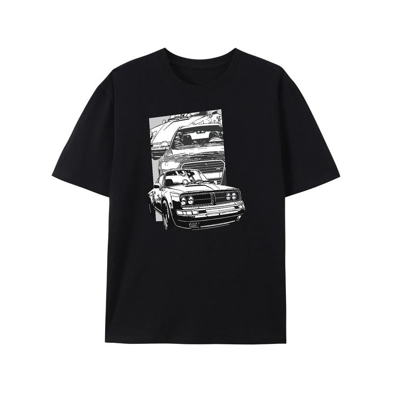 Men's Car Printed T-shirt made in usa Hoodie, Sweatshirt | WearSparks.com