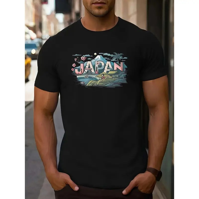 Men's Casual Athletic Short Sleeve T-Shirt