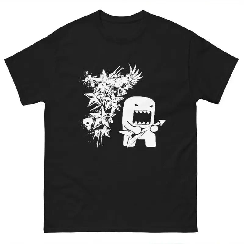 Men's Domo T-Shirt Affliction Grunge Scene Emo Hot Topic Tapout Y2K Skull Punk Hoodie, Sweatshirt | WearSparks.com