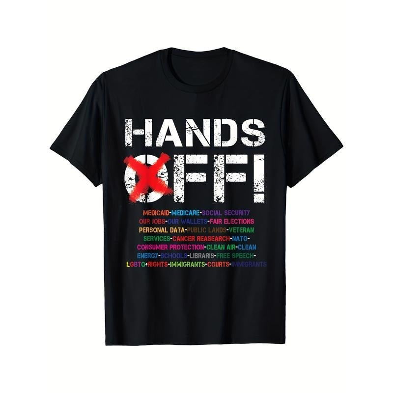 Men's Hands Off Protest T-Shirt