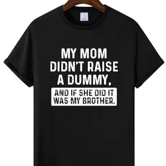 Men's Letter Print Round Neck Tee, Summer Outfits, Summer Clothes Casual Regular Fit Short Sleeve Crew Neck T-Shirt for...