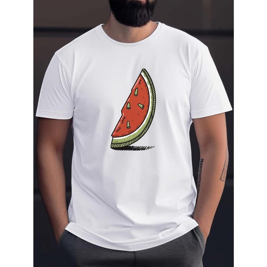 Men's Watermelon Print T-Shirt