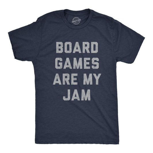 Mens Board Games Are My Jam T shirt Funny Game Night Hilarious Family Gift Tee Mens Funny T Shirts Cool Tees Soft Stylish...