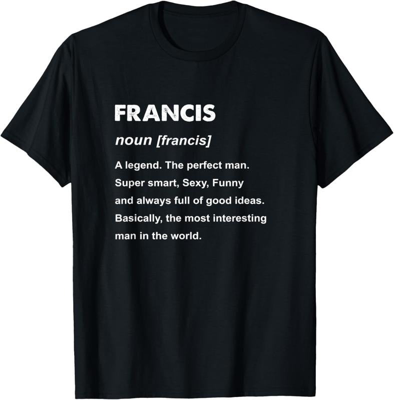 Mens Francis Name T-Shirt, Pope Francis T-Shirt, Pope Francis 1936 - 2025 T-Shirt, REST IN PEACE Hoodie, Sweatshirt