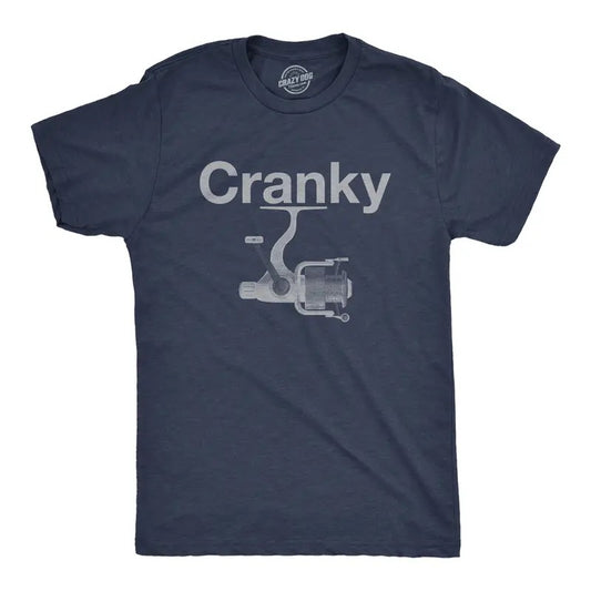 Mens Funny T Shirts Cranky Sarcastic Fishing Graphic Novelty Tee For Men Mens Funny T Shirts Cool Tees Soft Stylish...
