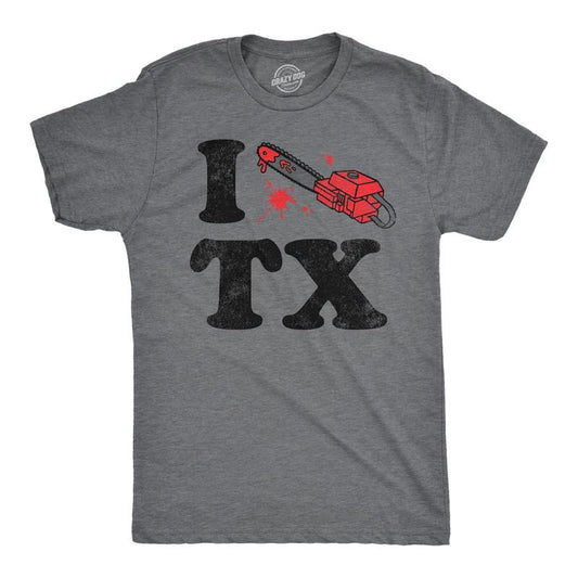 Mens Funny T Shirts I Chainsaw Texas Sarcastic Movie Graphic Tee For Men Mens Funny T Shirts Cool Tees Soft Stylish...