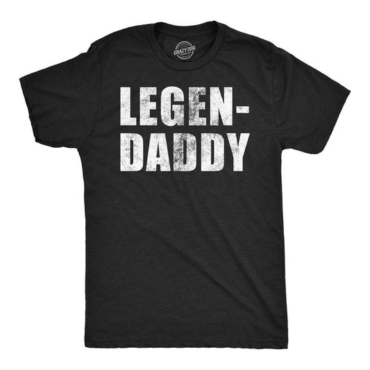 Mens Funny T Shirts Legendaddy Sarcastic Fathers Day Novelty Tee For Men Mens Funny T Shirts Cool Tees Soft Stylish...