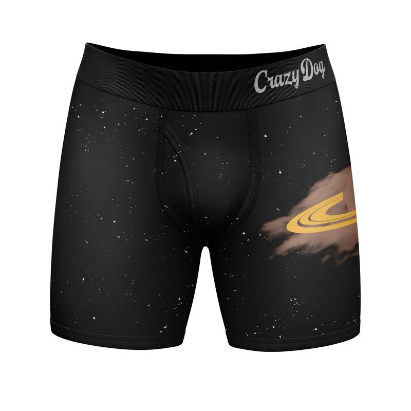 Mens Gas Giant Boxer Briefs Funny Fart Joke Gift for Dad Graphic Novelty Underwear Funny Graphic Boxers Dad Joke  Funny...