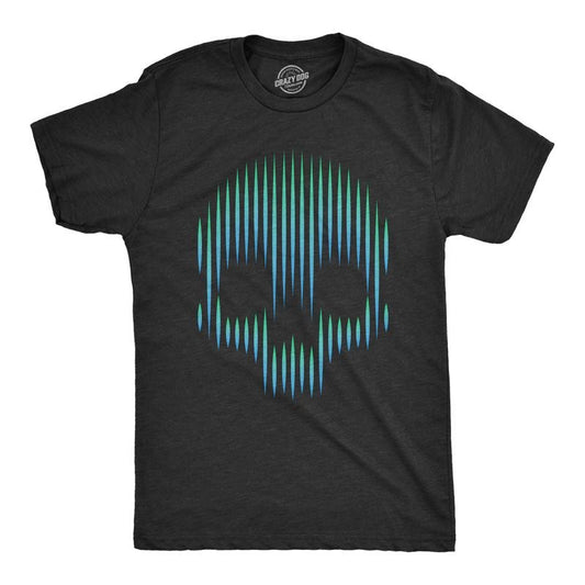 Mens Gradient Skull T Shirt Funny Dead Trippy Visual Effect Tee For Guys Mens Funny T Shirts Cool Tees Soft Stylish...