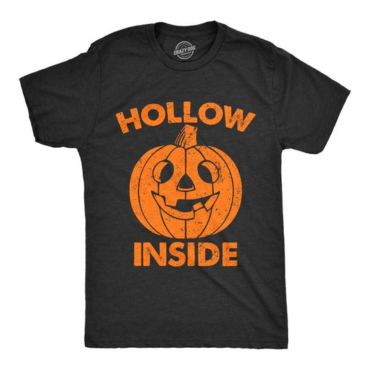 Mens Hollow Inside T Shirt Funny Halloween Jack O Latern Pumpkin Joke Tee For Guys Mens Funny T Shirts Cool Tees Soft...