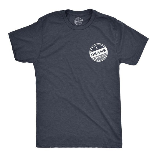 Mens I Drank Today T Shirt Funny I Voted Sticker Beer Wine Graphic Novelty Tee Mens Funny T Shirts Cool Tees Soft Stylish...