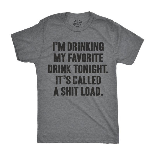 Mens Im Drinking My Favorite Drink Tonight Mardi Gras Tshirt Mens Funny T Shirts Cool Slimming Tees with Plus Sizes Funny...