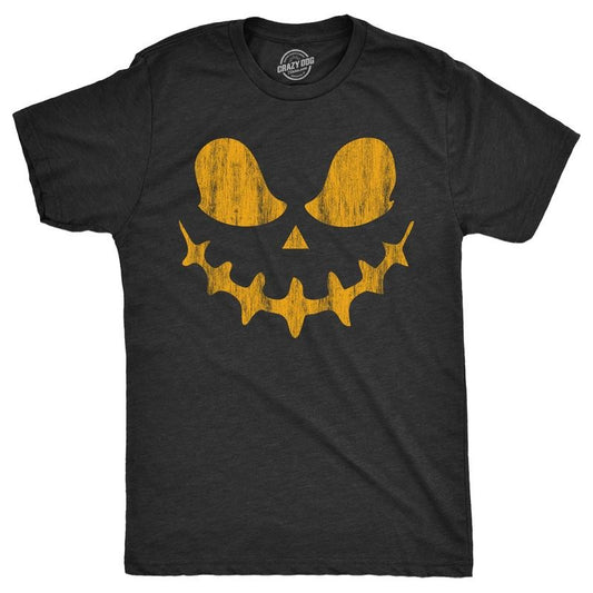 Mens Skeletal Steve Pumpkin T Shirt Funny Halloween Jack O Lantern Skull Smile Tee for Guys Mens Funny T Shirts Cool Tees...