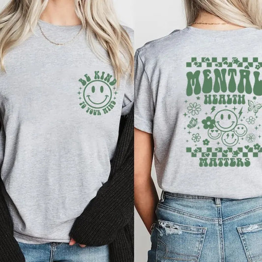 Mental Health Matters Shirt Mental Health Awareness Shirt Mental Health Teacher Shirt Therapist Shirt Psychologist Shirt...
