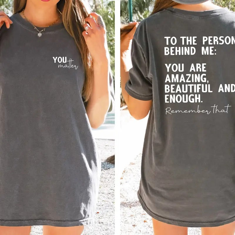Mental Health Matters Shirt Quote Shirt Anxiety Shirt Mental Awareness Depression Shirt Inspired Shirt Positive Tee Tee...