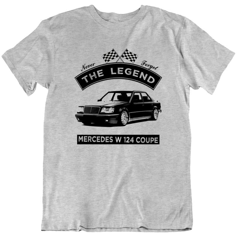 Mercedes W 124 Coupe Car Vintage Retro Tshirt Tee Mens Womens Gift New Hoodie, Sweatshirt | WearSparks.com