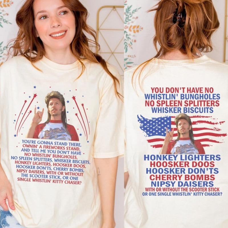 Merica Joe Dirt Shirt 4th Of July Joe Dirt Funny Shirt Independence Day Tshirt Womens Trendy Summer Tee Patriotic Shirt...
